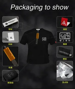 Odm 250 Gsm Puff Print Camisetas para hombres Camiseta de gran tamaño Camiseta personalizada 3D Relieve Ropa Sudaderas con capucha Sudadera Camiseta para hombres - Product Image 4