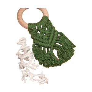 Porte-serviettes en macramé Design fantaisie Meilleurs anneaux de serviette de finition utilisés pour la décoration de table dans les restaurants de fête de mariage bars hôtels - Product Image 6