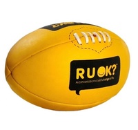 Mini Footy AFL Ball source de marque entièrement personnalisée directement de l'usine de fabrication au prix de gros avec livraison à domicile