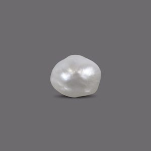 Perle de Basra 2,5 carats, perle d'eau douce naturelle blanche pour bijoux et fabrication de bijoux - Product Image 1
