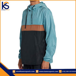 Nuevo estilo personalizado ropa casual Anorak chaqueta Otoño Invierno manga larga nuevo diseño hombres Anorak chaqueta - Product Image 3