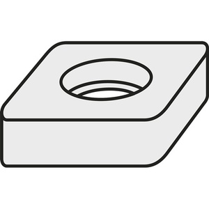 Reversible Insert Washer ISO SSN 120304GJ11 Silver 4.1g Pack of 10 - Product Image 1