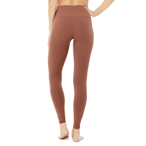 Legging taille haute pour femmes, de qualité personnalisée, pour la course à pied, le yoga et l'entraînement, pantalon slim pour la gym, vêtements de fitness, vente en gros - Product Image 5