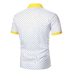 Camiseta Deportiva de Algodón de Alta Calidad para Hombre, Manga Corta, Secado Rápido, Transpirable, para Golf, Tenis y Verano - Product Image 3