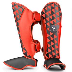 Protector de Piernas Personalizado para Artes Marciales, MMA, Boxeo, Kick Boxing, Equipo de Protección de Espinilla y Empeine - Product Image 3