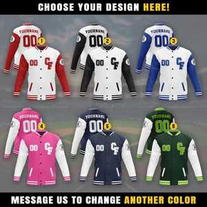 Unisex Custom Logo Embroidery Cropped Baseball Varsity Jacket Personalized Satin Fabric Printed Dyed Kids Autumn Cotton <b>Zipper</b> - Product Image 4