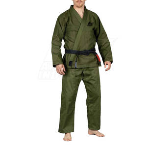 Uniforme de Karate de hombre tamaño personalizado superventas servicio OEM ropa deportiva de algodón en colores personalizados - Product Image 3