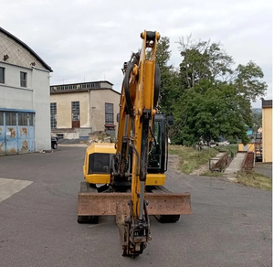 Miniexcavadora JCB 86C-1 usada de 8.5 toneladas con 3 cucharones, excavadora hidráulica compacta con cabina cerrada y brazo hidráulico en venta - Product Image 5