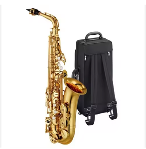 แซกโซโฟนอัลโต ยามาฮ่า YAS-480 รุ่นกลาง คีย์ Eb สีทอง ของแท้ ใหม่ - Product Image 1