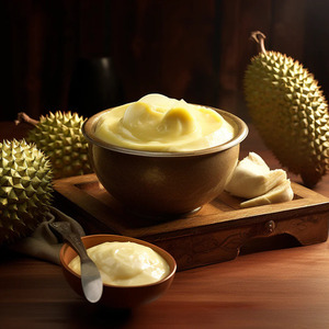 En vente pure purée de durian meilleure qualité d'origine au Vietnam avec une valeur nutritive élevée - Product Image 1