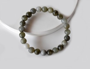 Classic Labradorite Natural Healing 8mm <b>Beaded</b> <b>Bracelet</b> for Meditation Lovers Occasion Anniversary Gift-Unisex - Product Image 1