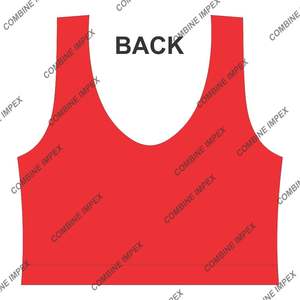 Quantité minimale de commande bas prix DST soutien-gorge sans couture sans fil sororité rembourré Lingerie rouge blanc tissu doux bretelles réglables confort quotidien ajustement - Product Image 2