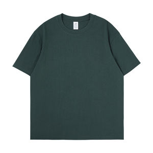 Camisetas transpirables de secado rápido para hombre, ropa de calle 100% de algodón con cuello en V, camisetas personalizadas de peso pesado para hombre - Product Image 1