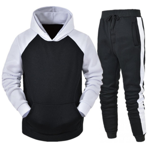 Survêtement 2 pièces confortable et respirant avec logo personnalisé de couleur supérieure de qualité supérieure pour la saison d'hiver pour hommes - Product Image 4