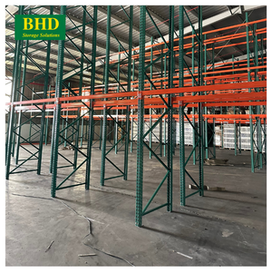 ชั้นวางเหล็ก RAL6000แบบปรับแต่งได้ชั้นวางของในเวียดนามชั้นวางเหล็กปรับความสูงได้ - Product Image 1