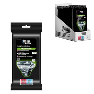 TOALLITAS HÚMEDAS MULTIUSO FASEBA CLEAN LIMÓN (20 UNIDADES) - Product Image 1