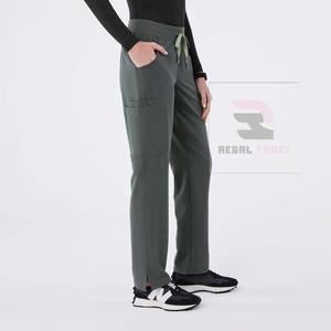 Pantalones médicos cómodos unisex de calidad superior con tela tejida con bolsillos para hombres - Product Image 2