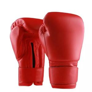 GAF Offre spéciale Gants de boxe d'entraînement professionnel de 14oz Nouveau design en cuir véritable Poignet lacé Compétition Kick Boxing d'usine - Product Image 5