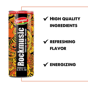 เครื่องดื่มที่มีพลังงานเพลงร็อคพร้อมมะม่วง250มล. Jojonavi สินค้าขายส่งสินค้าตรายี่ห้อ - Product Image 3