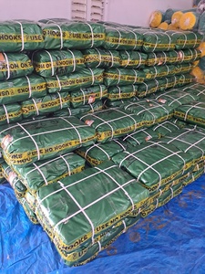 Diverse Sizes and Plain Styles PE Tarpaulins <b>Waterproof</b> Mesh <b>Fabric</b> From 90gsm to 250gsm Available in Various Colors - Product Image 4