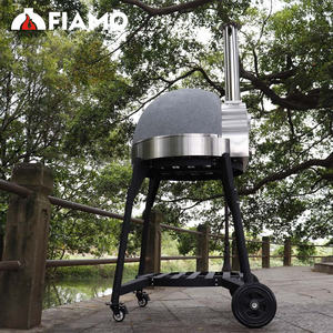 Four à pizza en argile à gaz de grande taille et thermomètre électronique pour les amateurs de pizza - Product Image 6