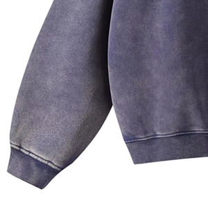 เสื้อฮู้ดซิปผู้ชายคุณภาพสูงแบบเรียบง่าย ขายส่ง สไตล์ใหม่ น้ำหนักเบา แห้งเร็ว ล้างสีแบบแอซิดวอช รับผลิตตามแบบ - Product Image 4