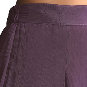 Conjunto Kurta Sharara de lentejuelas de seda púrpura al por mayor con Dupatta para fiesta de boda recepción festiva y ocasiones étnicas personalizadas - Product Image 6