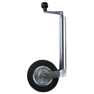 <span class=keywords><strong>Roue</strong></span> de <span class=keywords><strong>jockey</strong></span> robuste en acier galvanisé de 48 mm, neuve, à <span class=keywords><strong>prix</strong></span> économique, pour caravanes et remorques - Product Image 1