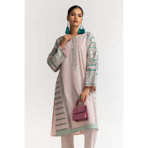 Conjunto de 2 Piezas de Shorts Casuales de Viscosa Rosa con Estampado en Crepé para Mujer, para Primavera/Verano, Talla XS, MOQ 2 Piezas - Product Image 5