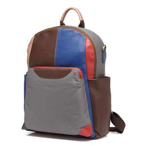 Mochila de piel auténtica unisex de calidad superior, cremallera vintage de capacidad media, venta al por mayor de fábrica para uso diario desde India - Product Image 2