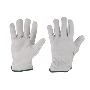 Gants de sécurité pour hommes en cuir de vache grainé antidérapants 8MIL épais 10 pouces manchette renforcée sans silicone - Product Image 5