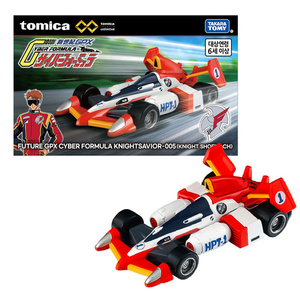 Tomica Future GPX Cyber Formula Knight Savior 005, Coche de Juguete de Metal Fundido a Presión, Escala 1:64, Accionamiento por Fricción, Modelo Unisex - Product Image 1
