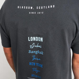 Calidad Superior 200 GSM algodón camiseta Unisex Deluxe OEM personalizable a granel al por mayor mangas cortas y cuello redondo patrón sólido - Product Image 5