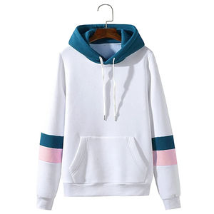 Vente en gros de sweats à capuche personnalisés de haute qualité pour hommes sweat à capuche en coton surdimensionné uni unisexe avec logo imprimé OEM ODM - Product Image 1