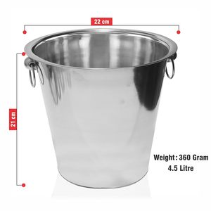 ถังน้ำแข็งสแตนเลสเกรดอาหาร3L สำหรับไวน์และเบียร์ดีไซน์ตามสั่งกันการรั่วซึมสไตล์อุตสาหกรรมทนทาน - Product Image 3