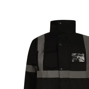 Camisa de Seguridad para Hombre Totalmente Personalizada, Ropa de Trabajo de Alta Visibilidad, Algodón con Certificación EN, Resistente a Ácidos, Antibacteriana, Tallas Grandes, Ligera - Product Image 3