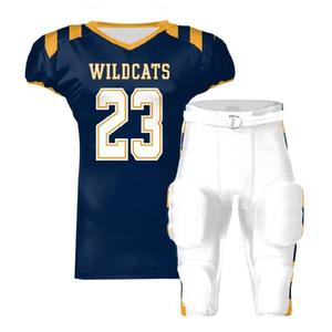 Uniforme de football américain de haute qualité, nom et logo d'équipe personnalisés, OEM, prix abordable, faible MOQ, vente en gros d'usine - Product Image 4