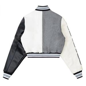 Custom Wholesale <b>Women</b> Varsity <b>Jackets</b> Letterman <b>Jackets</b> Custom Baseball Letterman Varsity Bomber <b>Jacket</b> - Product Image 2