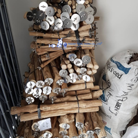 Perchoir pour oiseaux en bois de Java naturel en vente en gros / Perchoir en bois de café pour perroquets Fabriqué au Vietnam