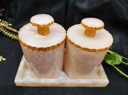 Ensemble de pots alimentaires en résine époxy Pots de fruits secs en résine époxy polyvalents de haute qualité Produit en résine solide à haute vente - Product Image 6