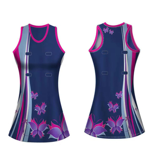 Uniformes de ropa deportiva de Netball para mujer con estampado personalizado para adultos, venta de 2025, vestidos de tarifa de venta completa para niñas - Product Image 2