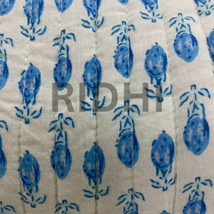 Sac de voyage matelassé vintage bleu ciel écologique avec fermeture éclair, réutilisable, imprimé sur mesure, pour cosmétiques et courses - Product Image 4