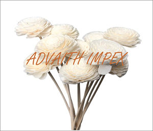 Difusor de Aromas Advaith Impex con Flores Sola y Pétalos de Madera con Fragancia de Flores Variadas, Origen Bengala Occidental - Product Image 3