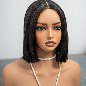 Peluca de encaje de color transparente al mejor precio de la temporada, pelucas frontales de encaje HD, pelucas de cabello humano de encaje completo HD sin pegamento - Product Image 6