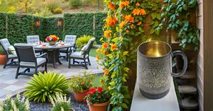 Unique tankard look handmade pure brass beer stein capacity 18 oz moscow mules mugs - Product Image 3