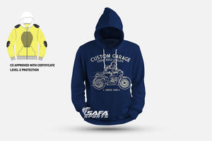 Femmes pour Kevlar moto Biker veste à capuche Logo personnalisé conception de course tout-terrain protection été porter taille Options Direct - Product Image 5