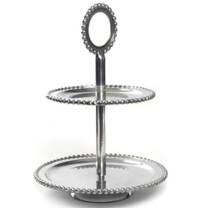 Soporte de servidor de pastel personalizado de estilo moderno, soporte de plato de pastel multinivel, superventas, soporte de servicio de pastel de frutas, soporte de pastel de Metal - Product Image 4