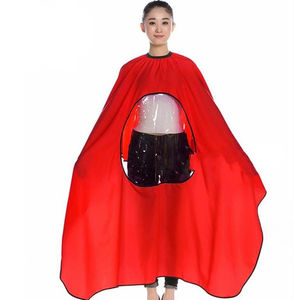 Capa de corte de pelo impermeable para salón, delantal de peluquero antiestático, herramienta de estilista para hombres, mujeres, peluquero adulto - Product Image 4