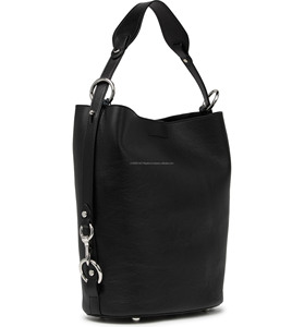 Precio al por mayor personalizado negro Vintage señoras genuino Crazy Horse cuero bolso de mano duradero axila correa de hombro portátil - Product Image 3