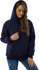 Nueva Sudadera con Capucha de Punto Personalizada con Logotipo para Mujer, Ecológica, Transpirable, la Más Vendida, Ropa Larga de Invierno para Calle - Product Image 5